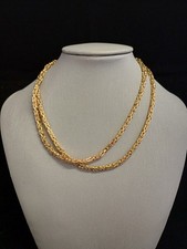 9ct Gold 30' Byzantine Chain