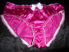 Womans  hot pink   silkY SATIN