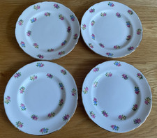 4 Tuscan “Rose Buds” Side Plates