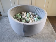 Kids Ball Pit Indoor.  Gray