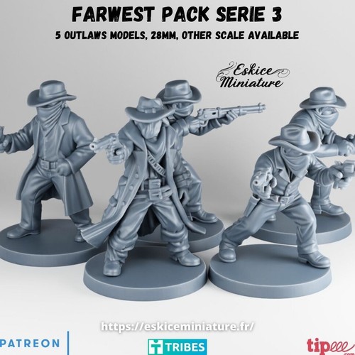 Eskice miniatures wild west - eskice,