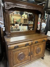 Beautiful Antique Solid Oak