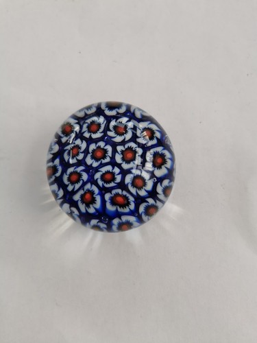 Vintage blue millefiori - vintage,