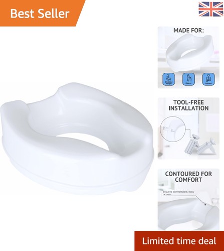 Inch raised toilet - raised, for