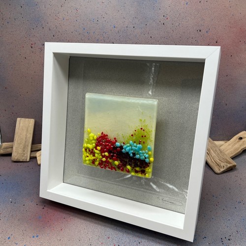 Fused art glass - art, jolly