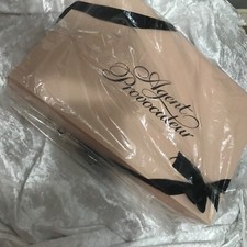 BNIB 3 Piece Set Agent Provocateur Set Pink Lace Size M/L  AP4/5 UK 14? C cup ??