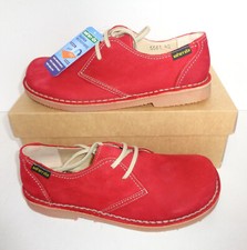 New Ladies Red Suede Womens