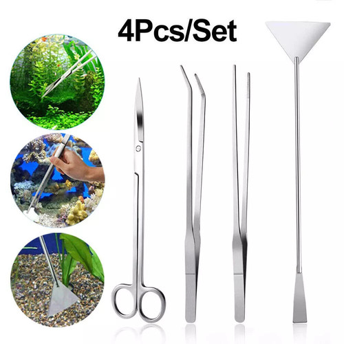 4pcs aquarium tools aquatic - 4pcs,