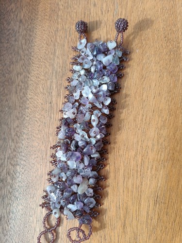 Vintage amethyst and glass - vintage,