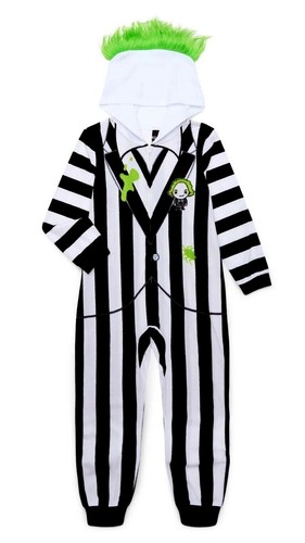 Beetlejuice one piece pajamas - one,