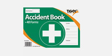 Accident Report Book First Aid School Office Injury Health Record 48 Forms