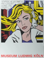 Roy LICHTENSTEIN: Maybe Girl -