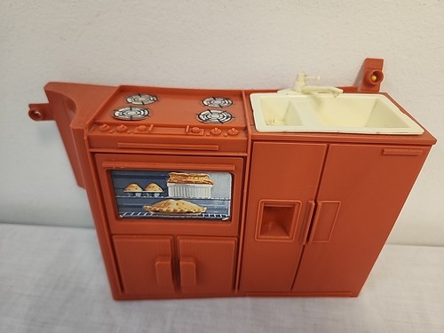 Barbie 1976 stove - 1976, kitchen