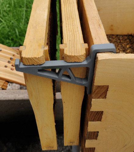 Beehive frame support holder - frame,