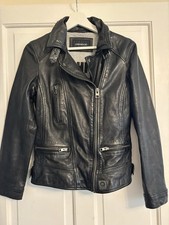 Oakwood Black Leather Jacket