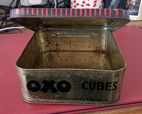 Vintage oxo cubes - vintage,
