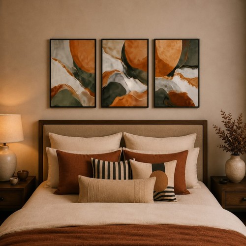 Piece abstract wall art - 3,