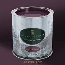 Laurence Llewelyn-Bowen Bacchus Purple Matt Emulsion 100ml Tester Pot