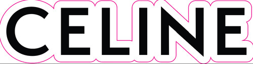 Celine dion logo sticker - logo,
