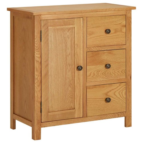 Solid oak wood cupboard - solid, wooden