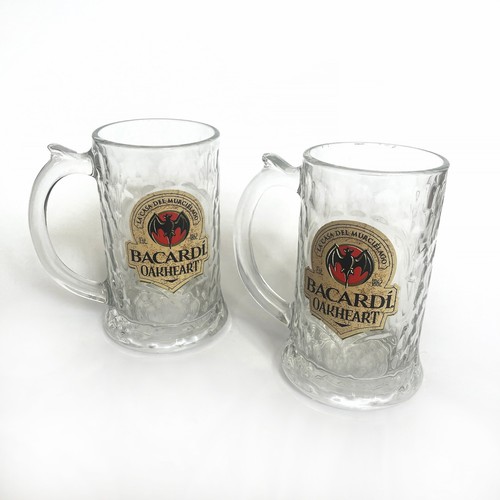 Bacardi oakheart rum glass - 2,