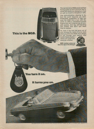 1967 mgb convertible - mg,