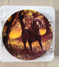 Wedgwood  Black Labradors series "In Attendance"  Bone China collectors plate 