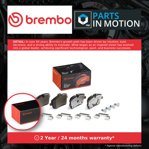 Brake pads set fits mercedes - pads,