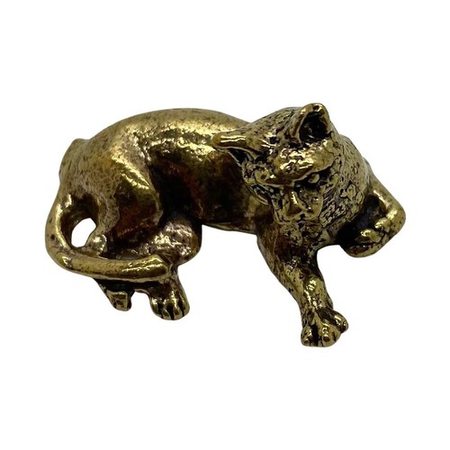 Miniature brass figurines - miniature,