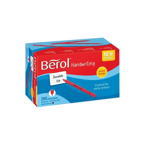 Berol handwriting pen black - handwriting,