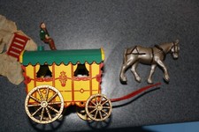 RARE PREWAR MORESTONE DIE-CAST TOYS. GYPSY CARAVAN. RARE ORIGINAL BOX