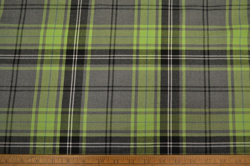 Polyviscose tartan fabric - polyviscose,