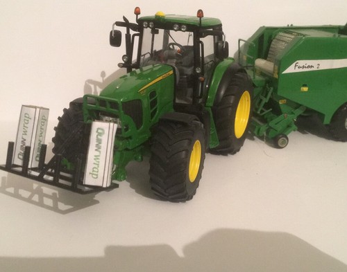 Scratch built bale - 1/32,
