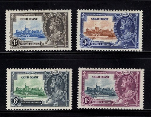 Gold coast 1935 kgv - 1935,