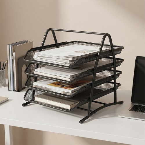 Metal paper tray - metal,