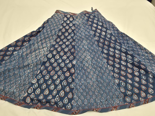 Anokhi for east panelled - panelled, skirt
