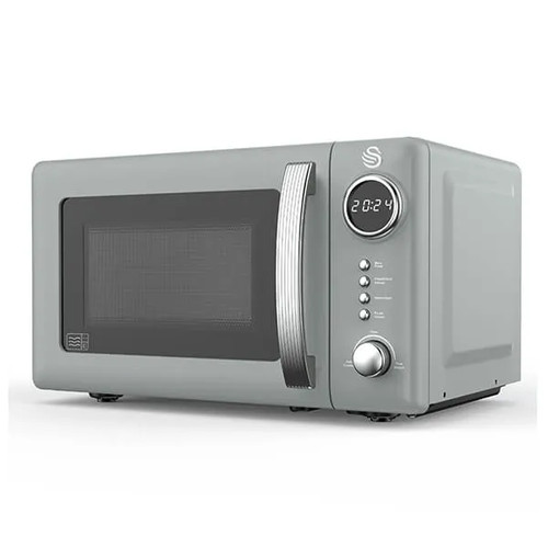 Swan microwave grey - grey, 800w