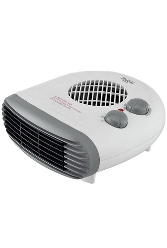 Bush 2kw flat fan heater - bush,