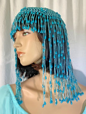 Vintage blue Metallic knit