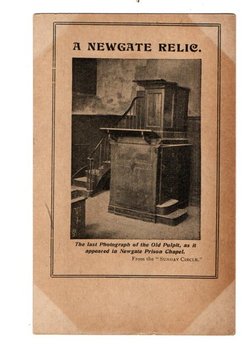 London newgate prison chapel - newgate,