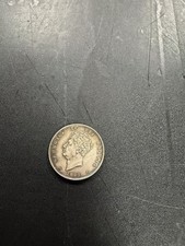 1825 George IV silver shilling