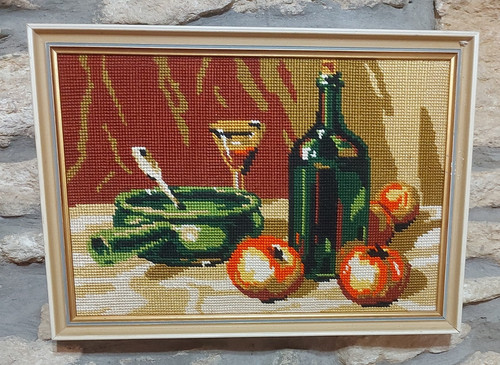 Vintage kitsch still life - vintage, 70's
