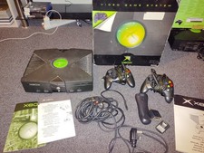 Boxed Microsoft Xbox Console with Controller
