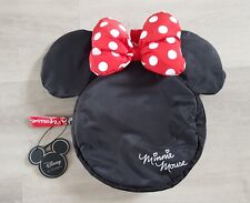 MINNIE MOUSE BACKPACK - DISNEY RUCKSACK BAG WITH EARS - RED BOW - PRIMARK 