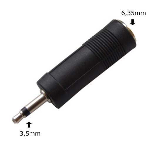 5mm male plug 6 - 3.5mm,