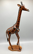 Vintage 20" Hand Carved Wooden