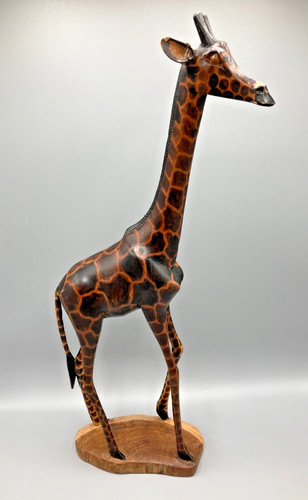Vintage hand carved wooden - vintage,