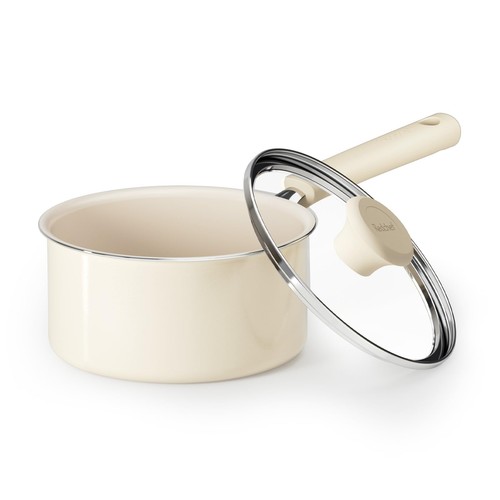 Ceramic nonstick saucepan - saucepan, with