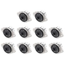 10 Pcs 9 pin Tube Socket