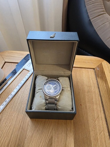 Nautica meteor men - meteor, stainless